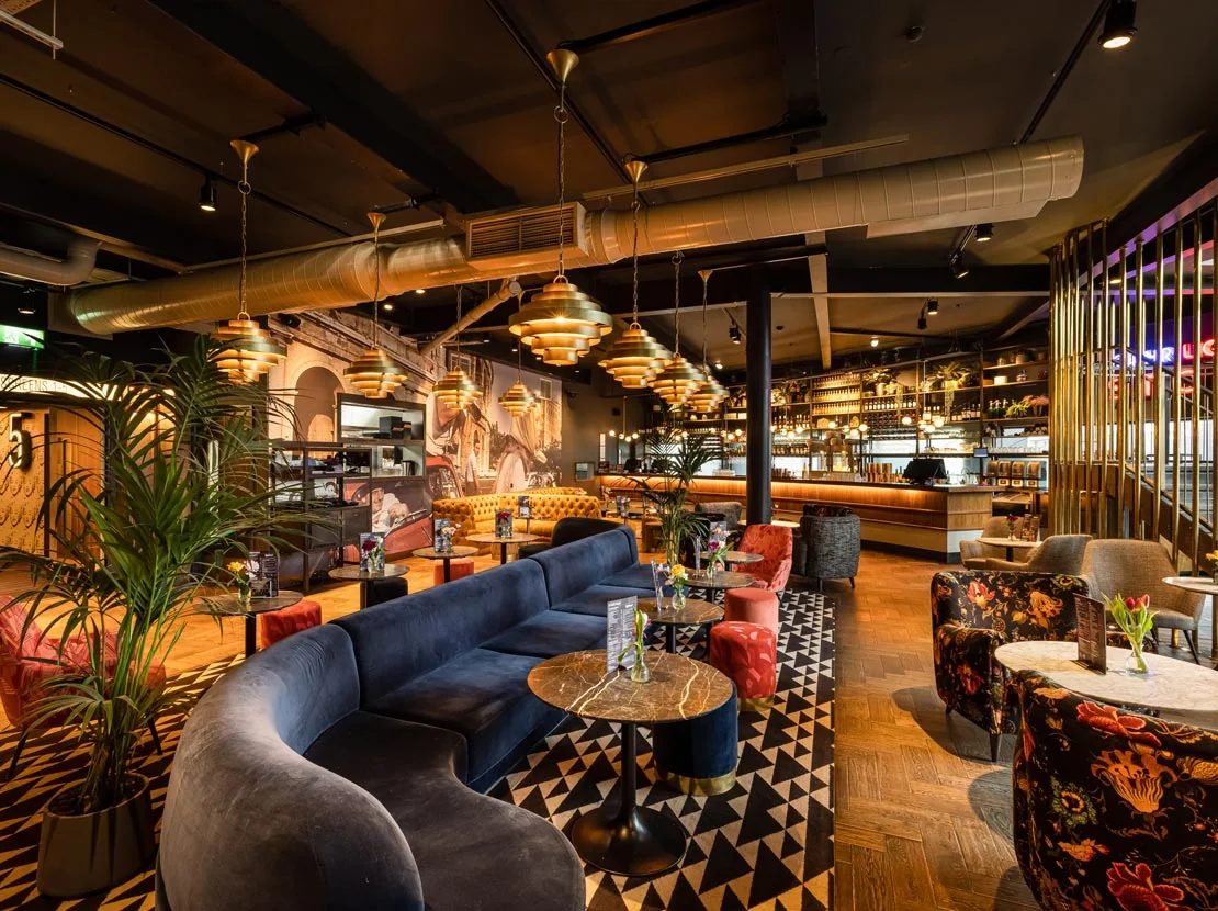 Luxury sofa seating in an Everyman screen, Bond Street Chelmsford