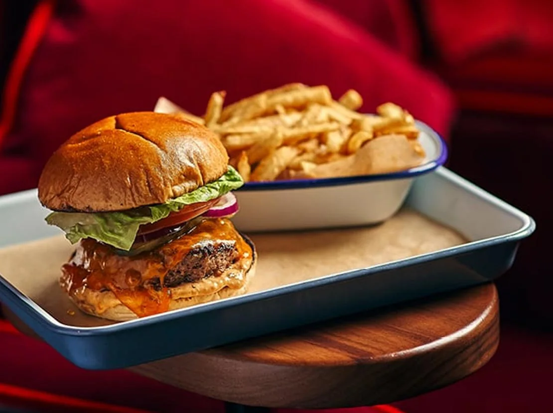 Spielburger food at Everyman Chelmsford