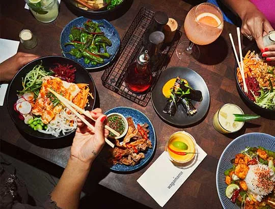 Ramen and bowls at Wagamama, Bond Street Chelmsford