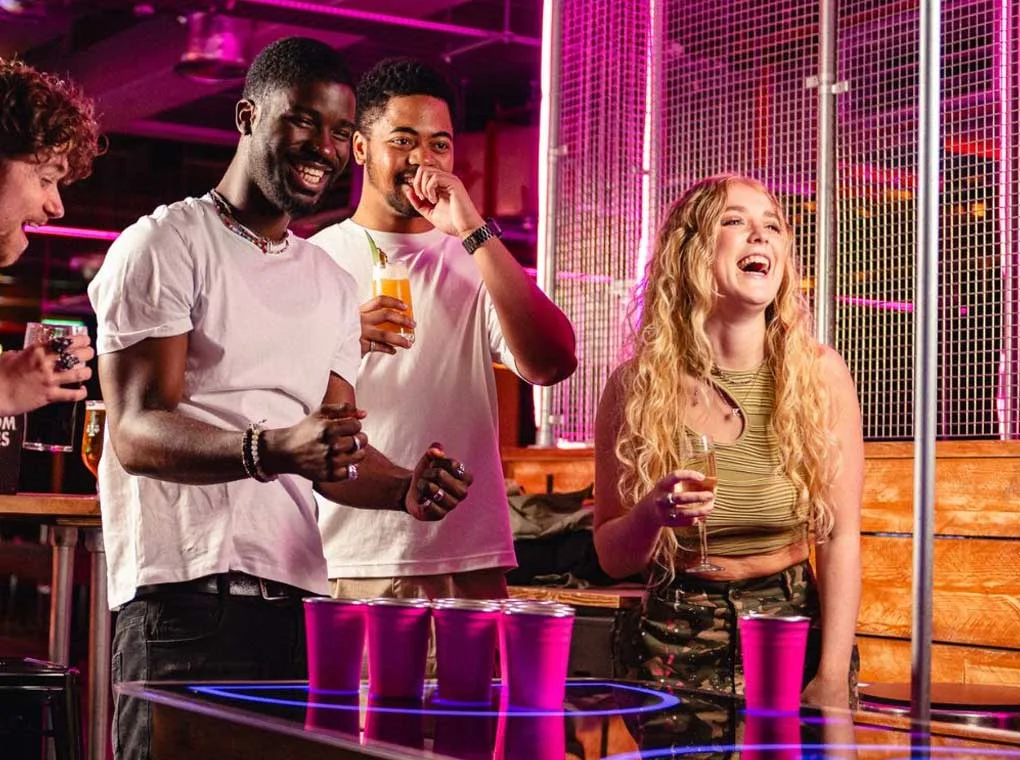 Competitive socialising and games at Boom Battle Bar, Bond Street Chelmsford