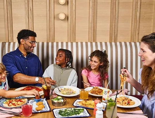 Children's menu at Prezzo, Bond Street Chelmsford
