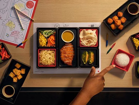 Kids' bento at Wagamama, Bond Street Chelmsford